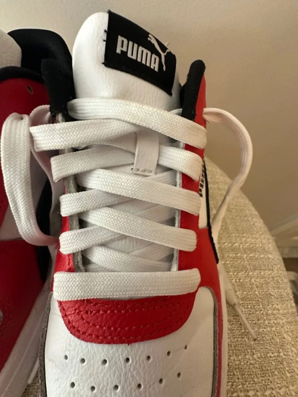 Puma SoftFoam+ Red White Black Sneakers | Men’s 9 - Picture 10 of 12
